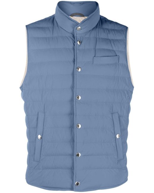 Brunello Cucinelli quilted down gilet
