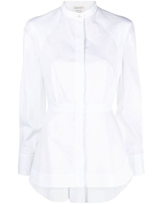 Alexander McQueen long-sleeve button-fastening shirt