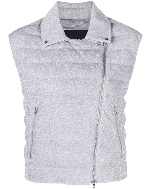 Herno quilted zip-up down gilet