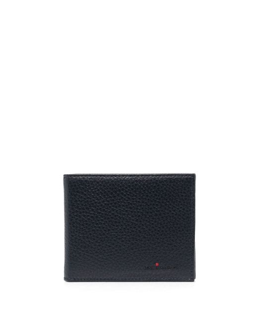 Kiton leather grained wallet