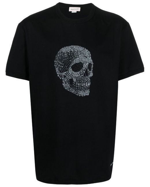 Alexander McQueen skull-print cotton T-shirt