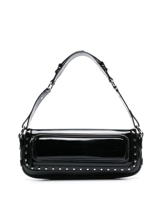 by FAR Maddy patent leather shoulder bag