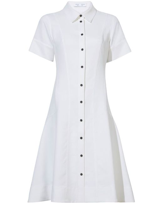 Proenza Schouler White Label short-sleeve shirt dress