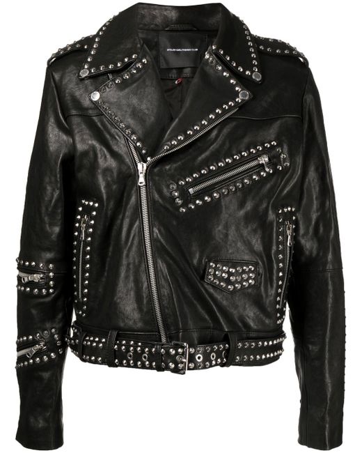 Stolen Girlfriends Club Metal studded biker jacket
