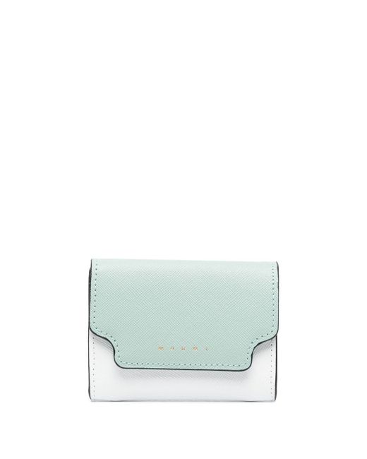 Marni two-tone leather wallet