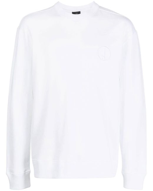 Dunhill logo-detail long-sleeve sweatshirt