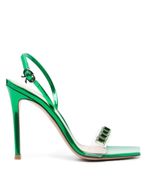 Gianvito Rossi Ribbon Candy 105mm sandals