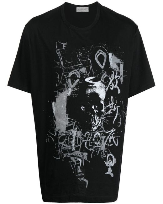 Yohji Yamamoto Pigment cotton T-shirt