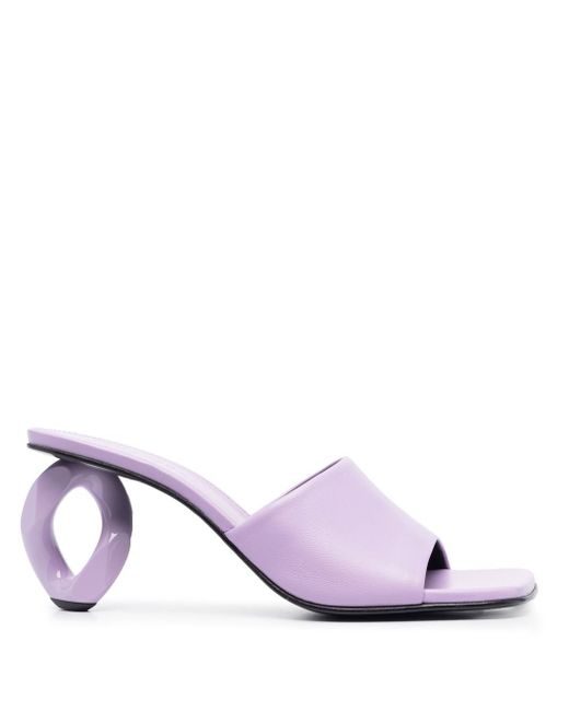 J.W.Anderson 75mm sculpted-heel mules