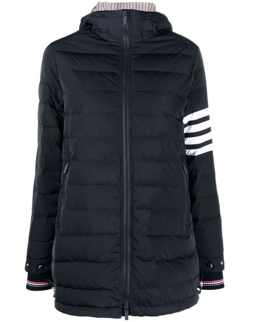Thom Browne 4-Bar hooded ski jacket