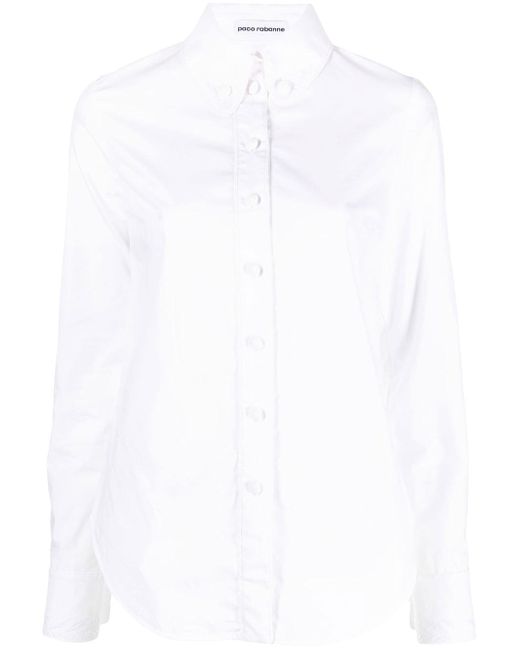 Paco Rabanne button-down organic cotton shirt
