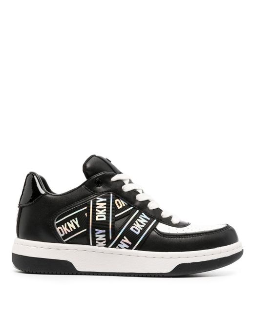 Dkny Olicia logo-print lace-up sneakers
