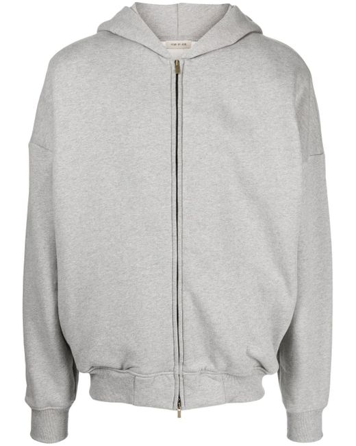 Fear Of God zip-up cotton hoodie
