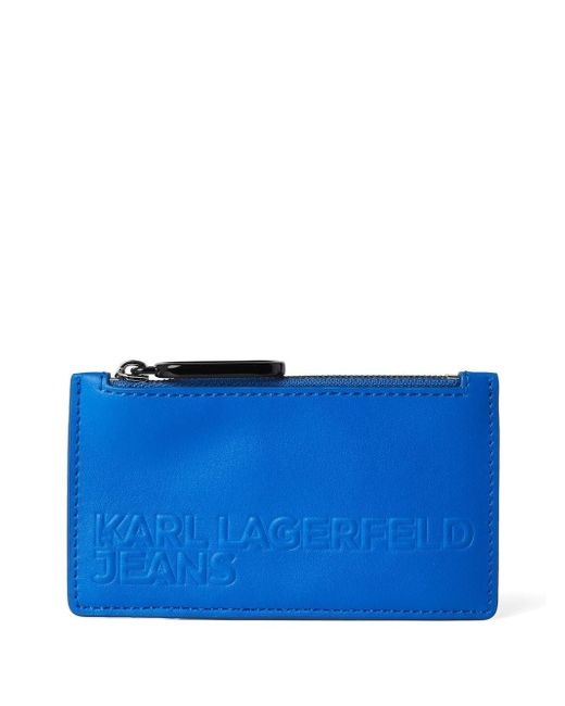 Karl Lagerfeld Jeans Tech leather wallet