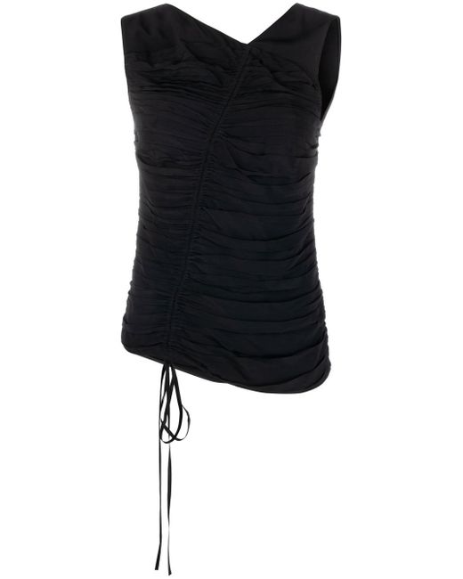 N.21 ruched-detail sleeveless top