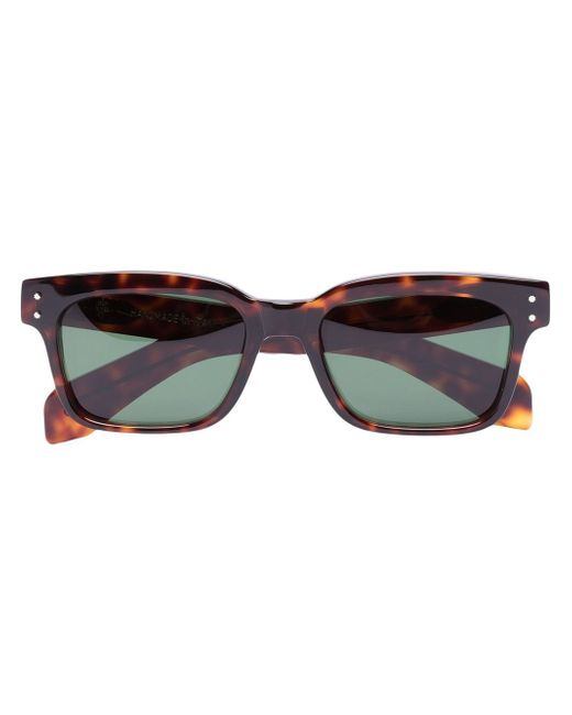 Eleventy tortoiseshell-effect square-frame sunglasses