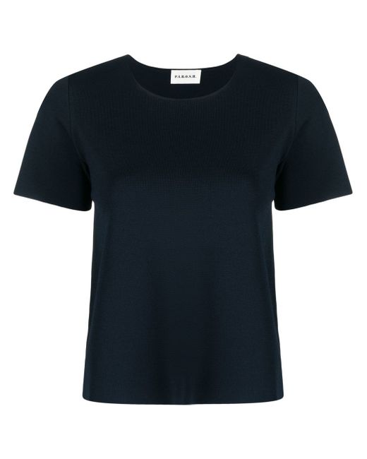 P.A.R.O.S.H. round-neck knitted T-shirt