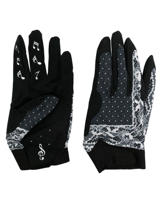 TAKAHIROMIYASHITA TheSoloist. lace-detail gloves