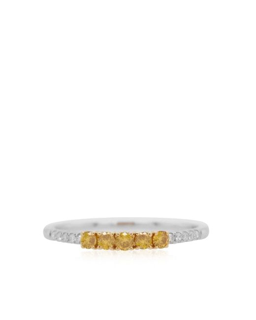 HYT Jewelry 18kt white gold diamond band ring