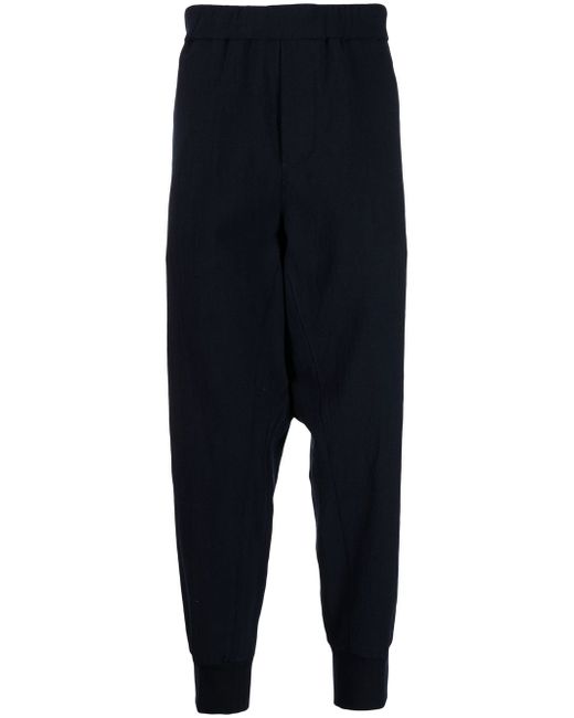 James Perse drop-crotch stretch trousers