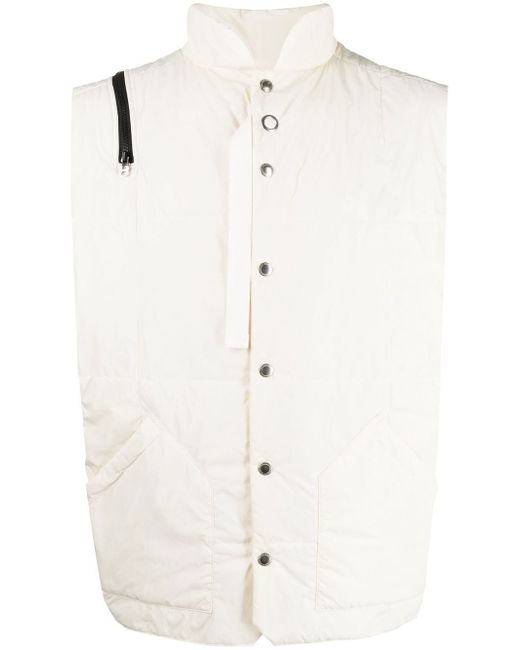 TAKAHIROMIYASHITA TheSoloist. zip-detail padded gilet jacket