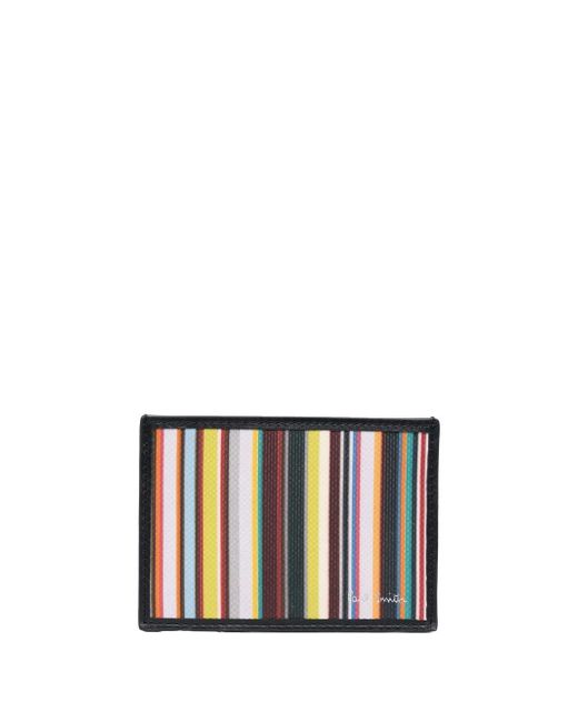 Paul Smith artist-stripe card holder