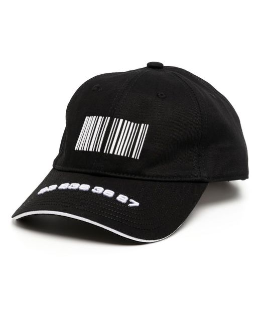 Vetements barcode-print baseball cap