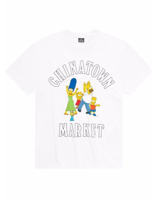 market x The Simpsons Family-print T-shirt