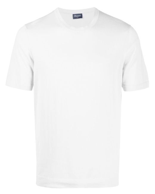 Drumohr crew-neck short-sleeve T-shirt