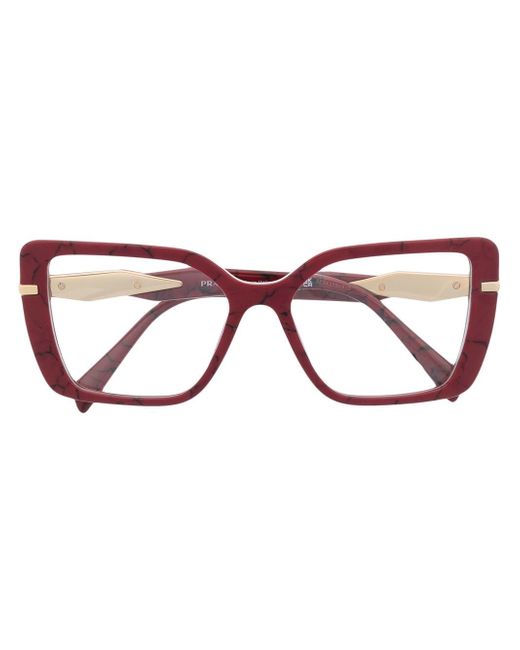 Prada square frame glasses
