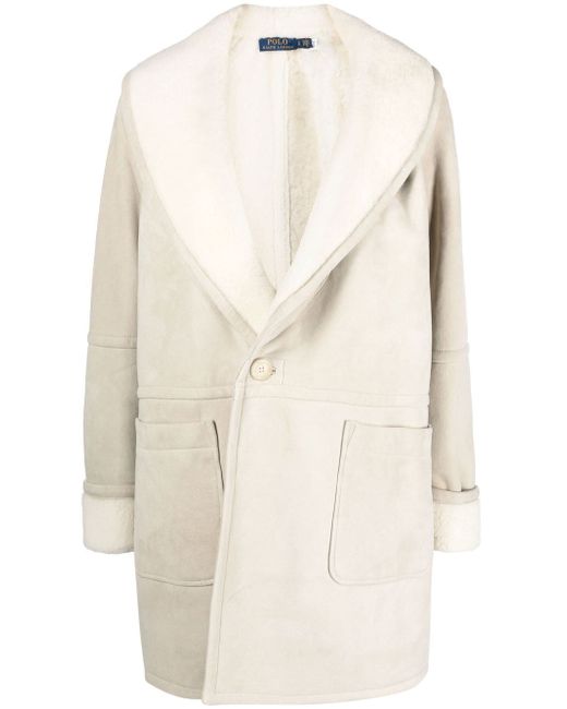 Polo Ralph Lauren shawl-lapel single-breasted coat