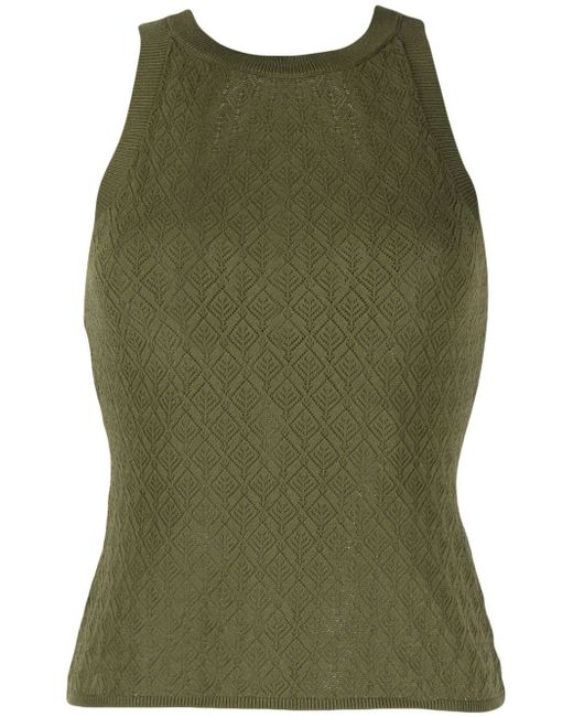 Msgm open-knit vest top