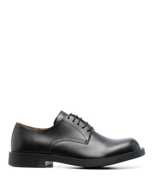 CamperLab square-toe leather Derby shoes