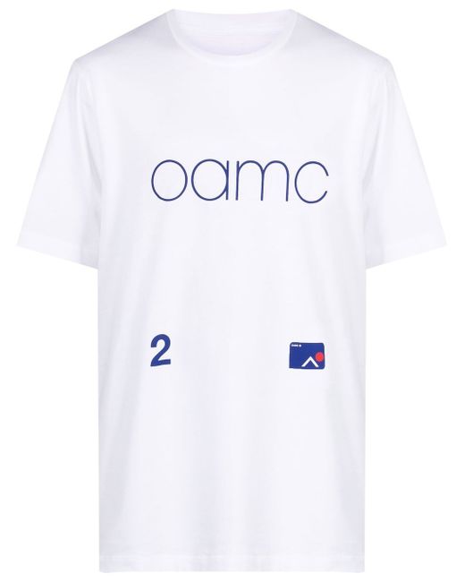Oamc logo-print cotton T-shirt