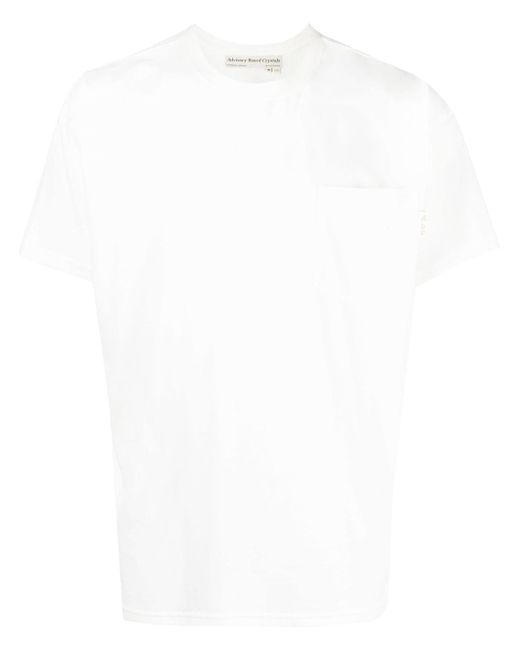 Advisory Board Crystals chest-pocket cotton T-shirt