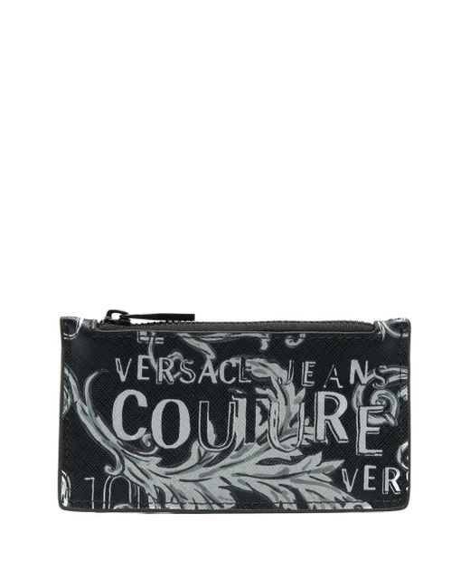 Versace Jeans Couture logo barocco-print wallet