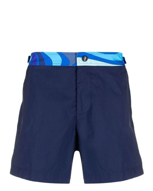 Pucci patterned swim shorts