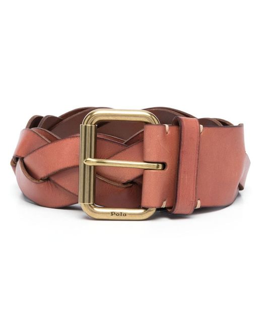 Polo Ralph Lauren braided buckle belt