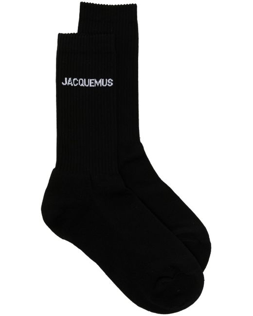 Jacquemus logo-intarsia ankle socks