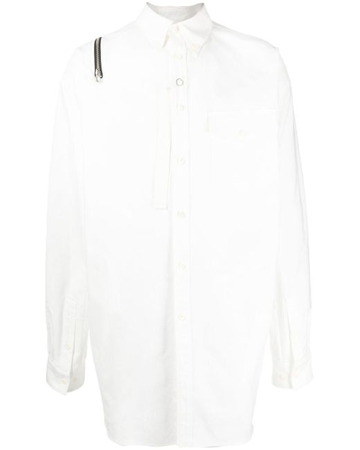TAKAHIROMIYASHITA TheSoloist. zip-detail long-sleeved shirt