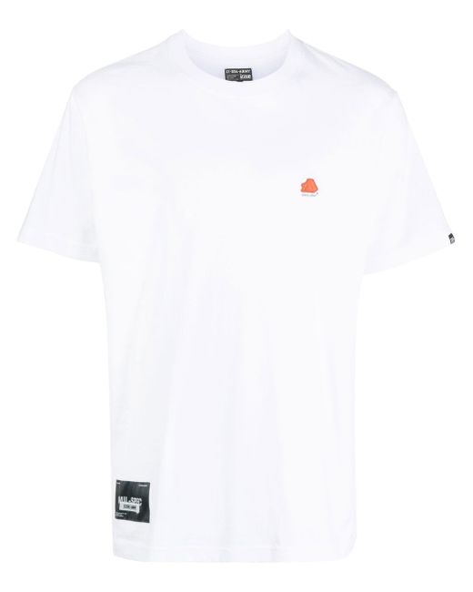 Izzue logo-patch cotton T-shirt