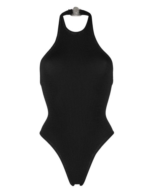 Reina Olga Surfer crinkled-effect swimsuit