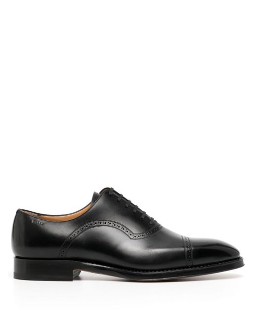 Bally embossed-logo oxford shoes
