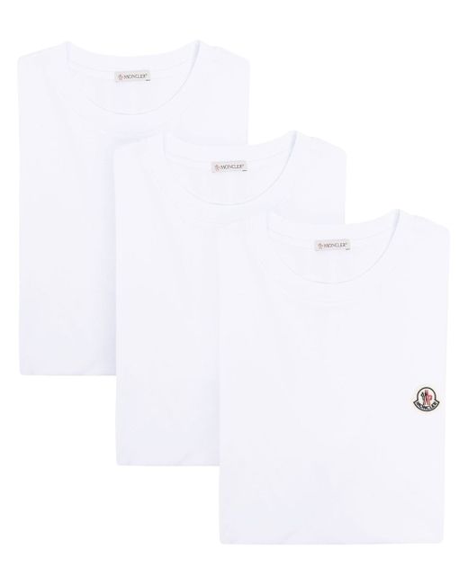 Moncler logo-patch short-sleeve T-shirt