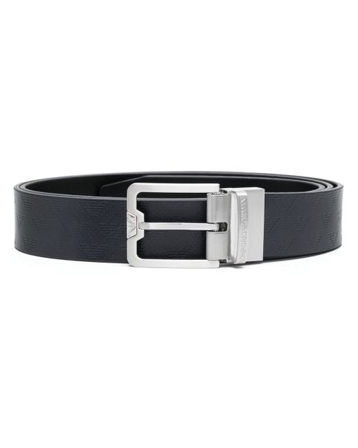 Emporio Armani calf-leather buckled belt