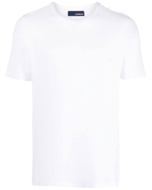 Lardini round neck short-sleeve T-shirt