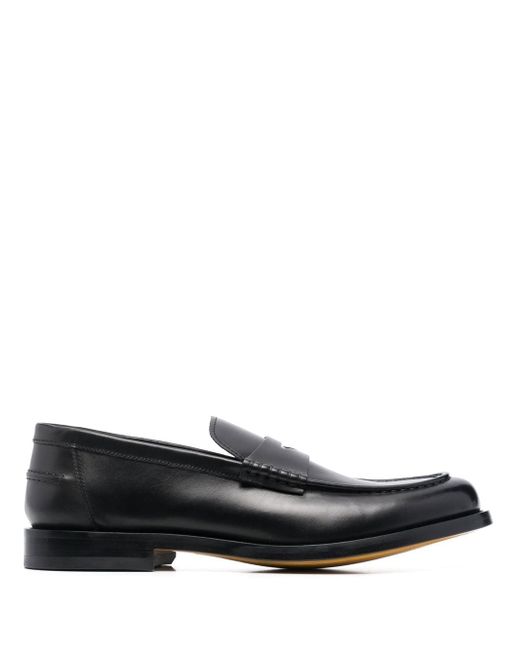 Doucal's 23mm leather penny loafers