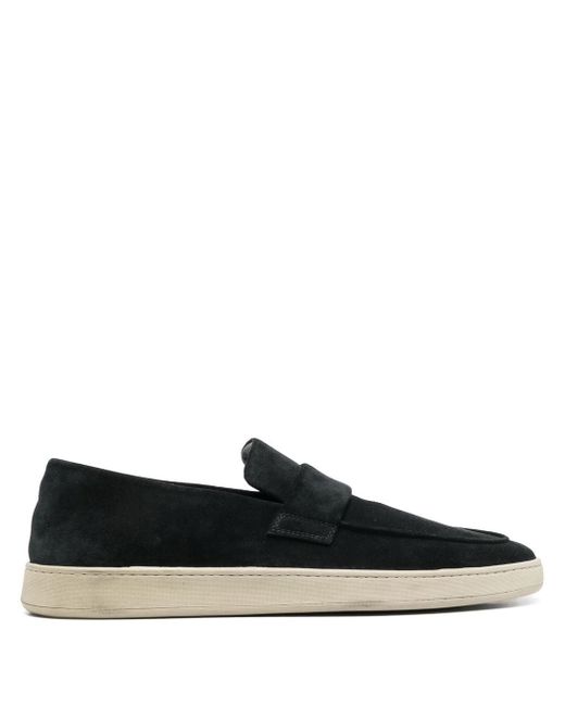 Officine Creative slip-on suede penny loafers