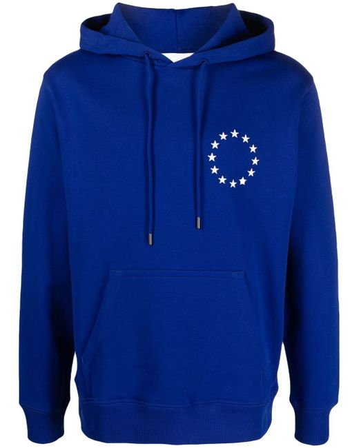 Etudes Europa-print organic cotton hoodie