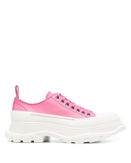 Alexander McQueen chunky platform lace-up sneakers